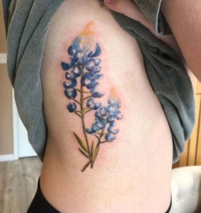 27 Bluebonnet Flower Tattoo Designs & Meaning - Tattoo Twist